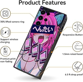 Amazon.com: Compatible with Samsung Galaxy S22 Ultra Anime